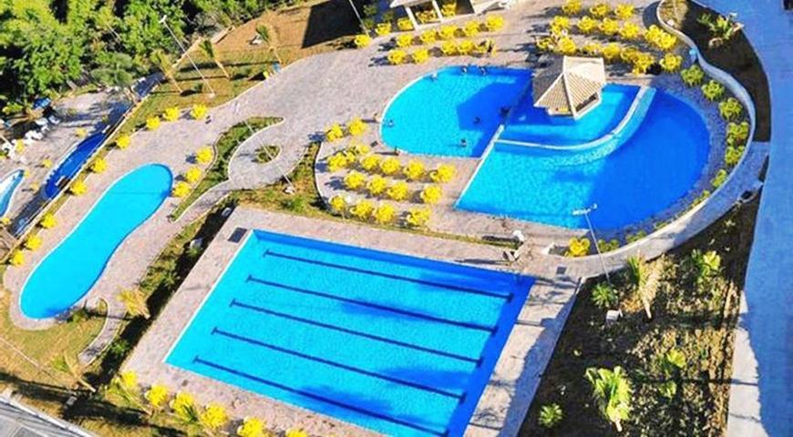 קאלדס נובאס Flat Golden Dolphin Grand Hotel - Quarto E Sala Com Roupa De Cama E Banho - Piscinas 24H מראה חיצוני תמונה